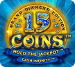 15 Coins Hold the Jackpot Cash Infinity